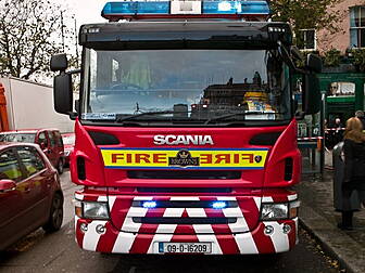 50 fire crew tackle Dublin bla...